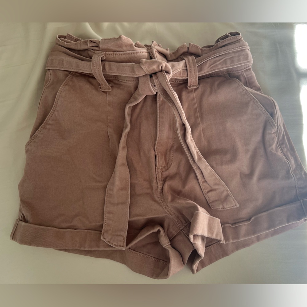 Express Paper Bag Tie Shorts